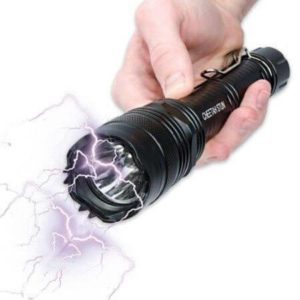 Electric shock torch for women safety