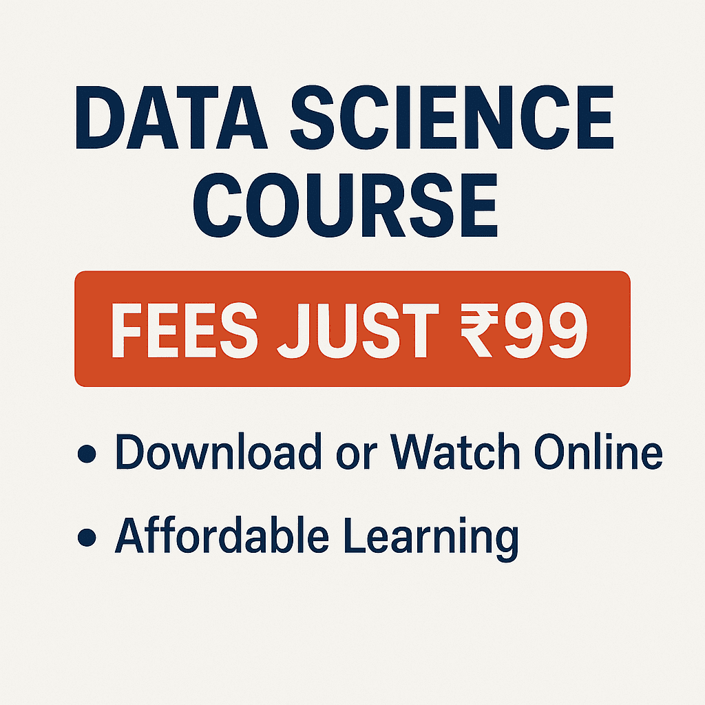 Data Science Course Fees