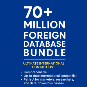 70 Million Foreign Database Bundle